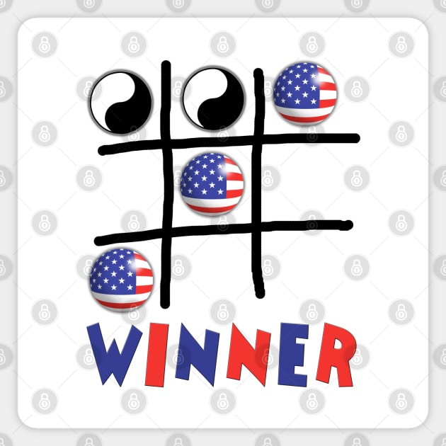 USA: Allways Winner Sticker by aastal72